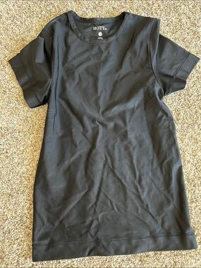 Mott50 UPF Black Women's Short Sleeve Crew Tee